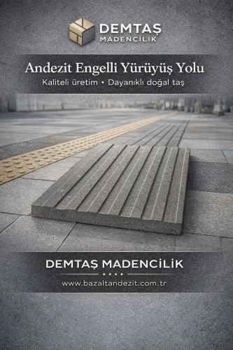 Andezit Engelli Yürüyüş yolu
